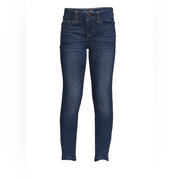 Cat & Jack Girls Dark Wash Skinny Ultimate Stretch Jeans Size 14 - Picture 1 of 12